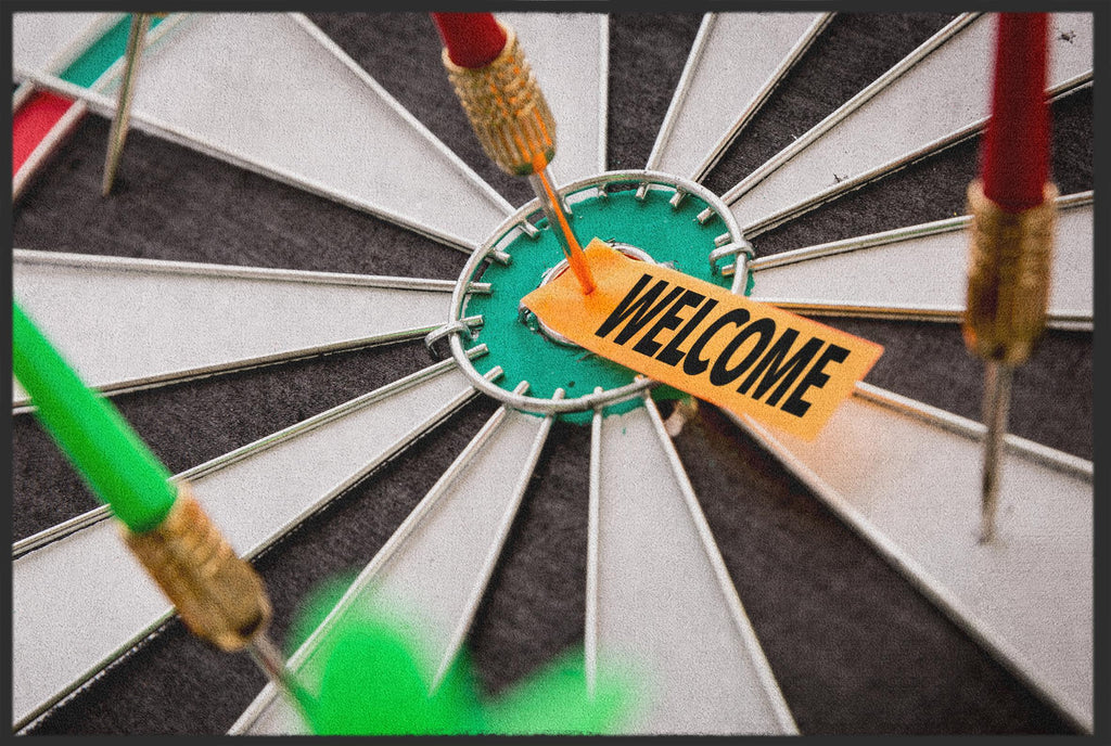 Fussmatte Welcome Darts 10111-Matten-Welt